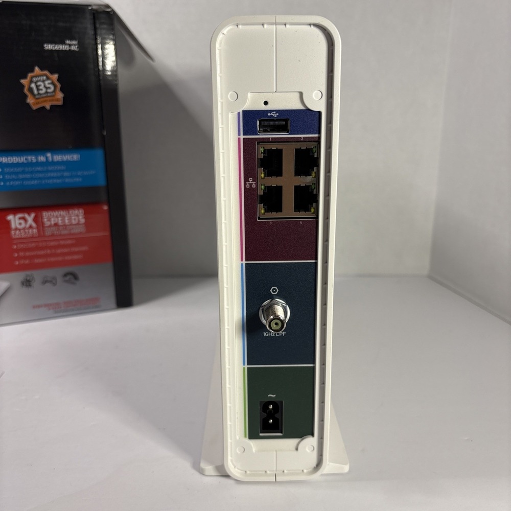 ARRIS SURFboard SBG6900-AC Cable Modem WiFi Router DOCSIS 3.0 AC1900 Dual Band - Picture 8 of 9